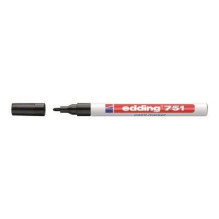 Marķieris Edding 751 Melns