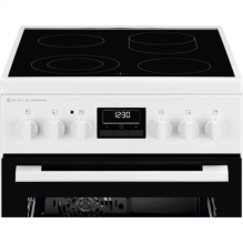 White electric ceramic stove Electrolux LKR564277W