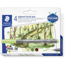 Staedtler pigment brush pen...