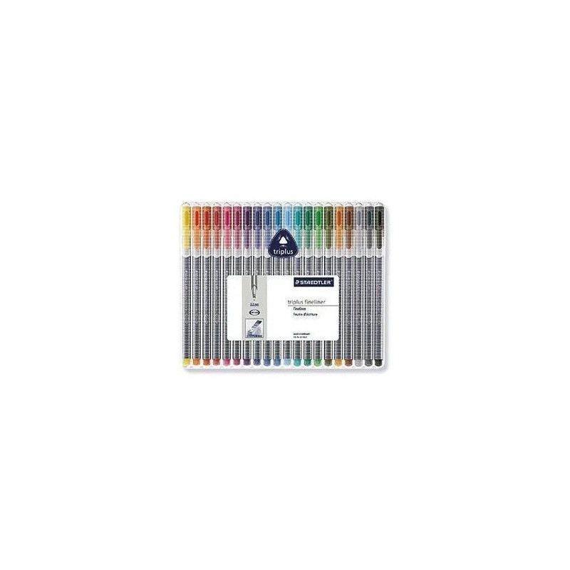 Marķieris Staedtler triplus color 323 20 krāsu komplekts