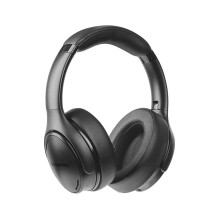 Kruger &amp; Matz F3A bezvadu austiņas ar aktīvo trokšņu slāpēšanu, Bluetooth 5.0, USB-C, melnas