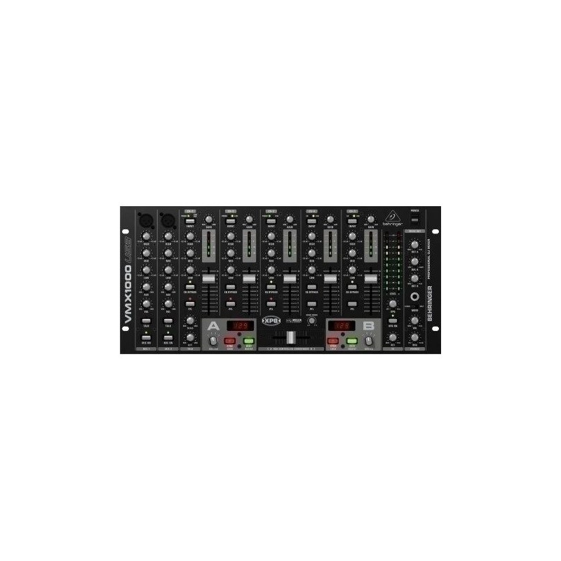 Behringer VMX1000USB DJ Mikseris ar USB Audio Interfeisu