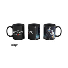Mug - The Witcher 3 Art of Heat Reveal 480 ml Ceramic Black Mug - The Witcher 3 Art of Heat Reveal 480 ml Ceramic Black