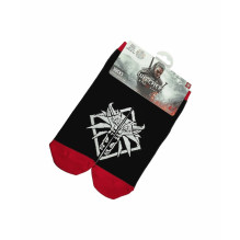 Kojinės - Good Loot The Witcher 3 Classic Vyriškos Kojinės, Juodos Kojinės - Good Loot The Witcher 3 Classic Vyriškos Kojinės, Juodos
