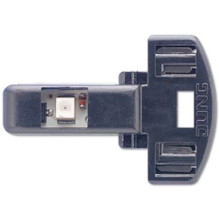JUNG 90-LED GN - Black -...