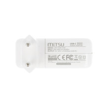 Mitsu charger 96W USB type C USB-C (white) Mitsu charger 96W USB type C USB-C (white)