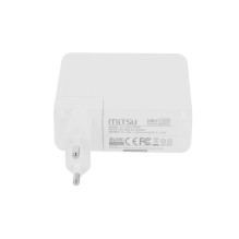 Mitsu charger 140W USB type C USB-C (white)