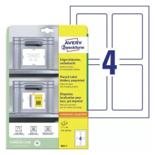 Avery Placard Label Holders...