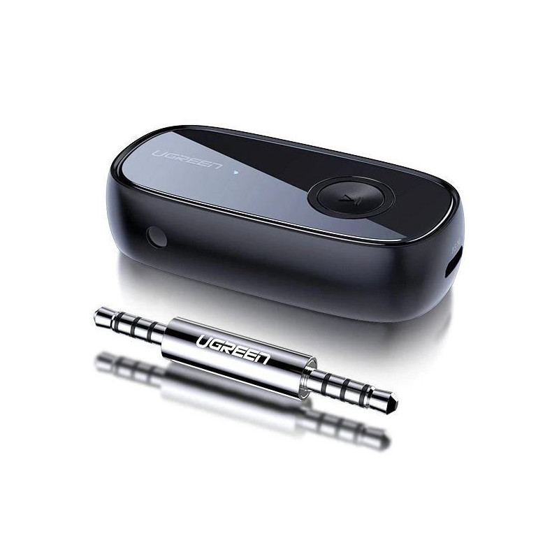 Ugreen Bluetooth 5.0 garso imtuvas su AUX aptX, aptX LL mini ausinių lizdu, juodas (70304)