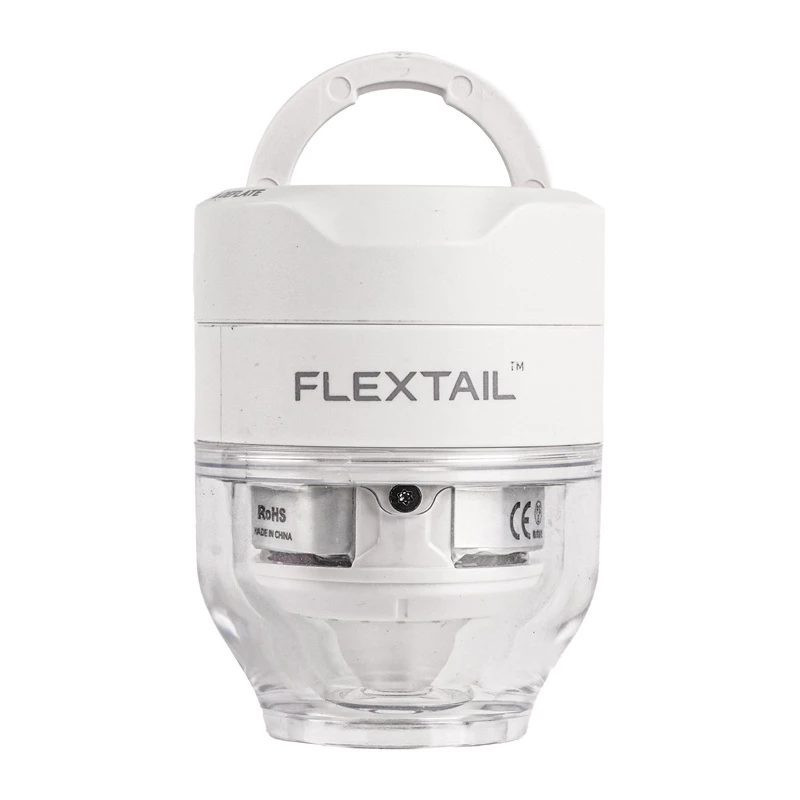FLEXTAIL Tiny Pump 3X Electric Pump (White) - 180 L / min, USB-C Rechargeable, IP44, Built-in LED