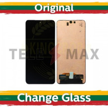 Screen for Samsung G990 S21 FE black (Updated: Telemax) (NoFrame version)