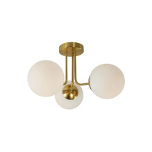 Griestu lampa RAILE 3XE27 Gold