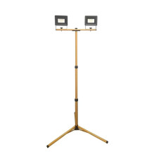 FLOODLIGHT E023E LED 2x20W 4000K IP65 Melns
