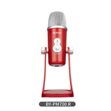 BOYA BY-PM700R USB kondensatora mikrofons ar kardioīdu, omnidirekcionālu, bidirekcionālu un stereo polārajiem modeļiem, 
