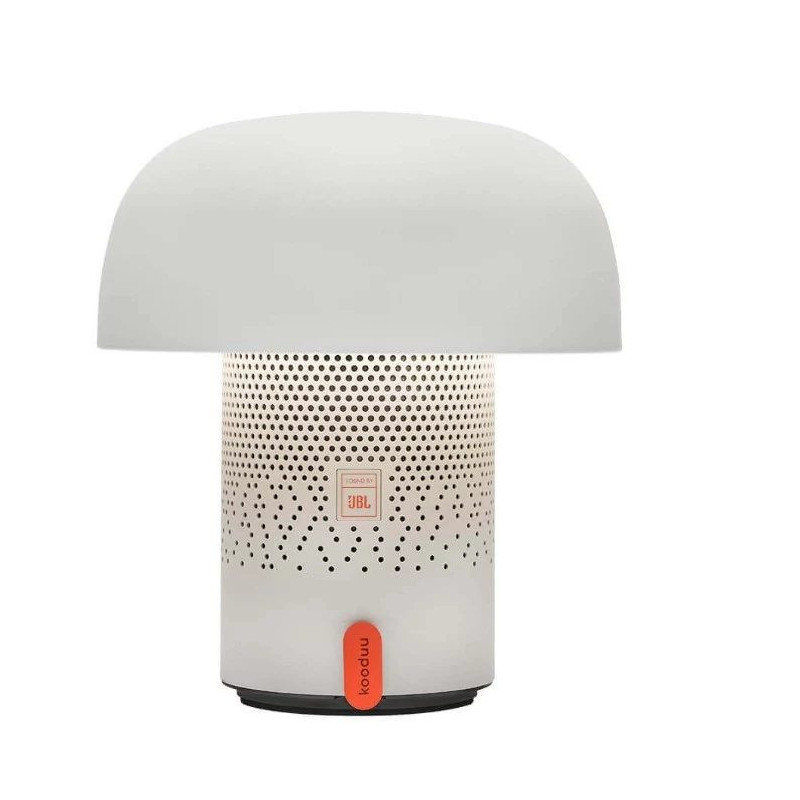 KOODUU Sensa Play pārnēsājama lampa ar Bluetooth skaļruni balta