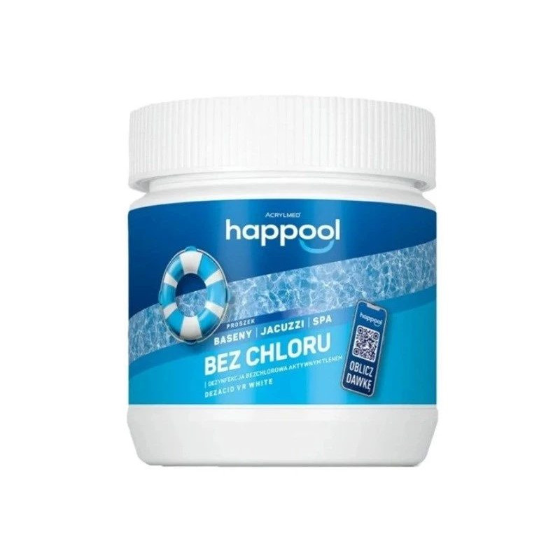 Acrylmed DEZACID VR WHITE Granules for aerobic water disinfection, 0,4 kg