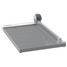 Leitz Precision Office Papīra Griezējs A3, 15 loksnes, Automātiskā skava, Nerūsējošais tērauds, A3, 80 g / m², Plastmasa