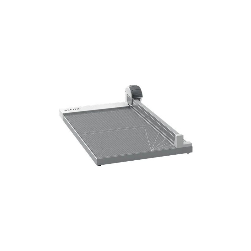 Leitz Precision Office Papīra Griezējs A3, 15 loksnes, Automātiskā skava, Nerūsējošais tērauds, A3, 80 g / m², Plastmasa