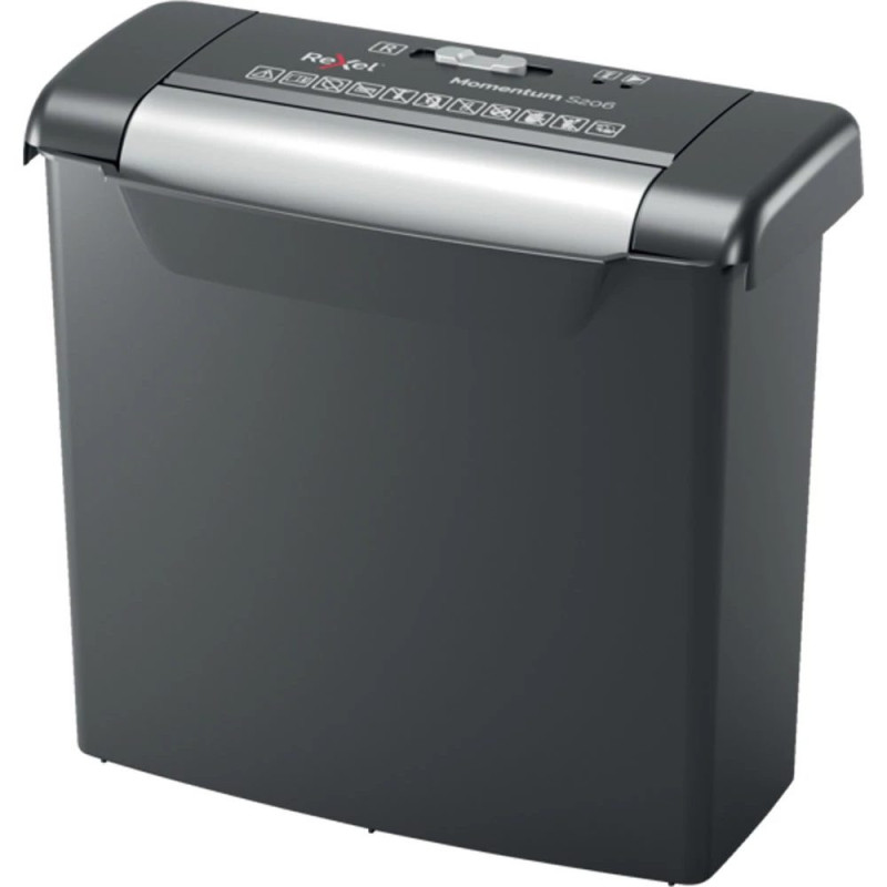 Rexel Momentum S206 belt paper shredder P2, 6 mm, 9 L, 6 sheets