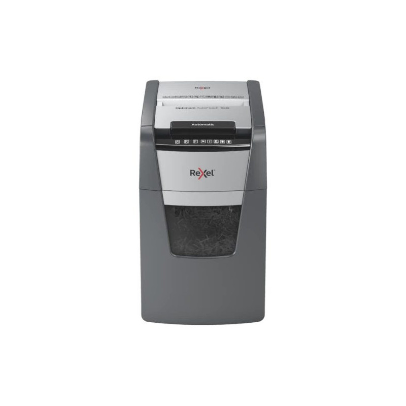Rexel Optimum AutoFeed+ 150X Automatic Cross Cut Paper Shredder P4