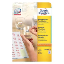 Pašlīmējošās etiķetes AVERY...
