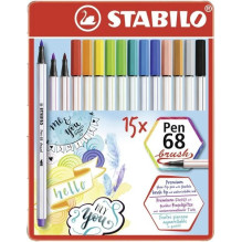 STABILO Pen 68 Brush - 15...