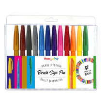 Pentel 12 SES15-12 Brush...