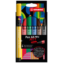 STABILO Pen 68 MAX 6-Pack...