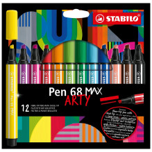 STABILO Pen 68 MAX 12-Piece...