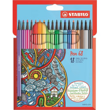 STABILO Pen 68 - Fine - 18...