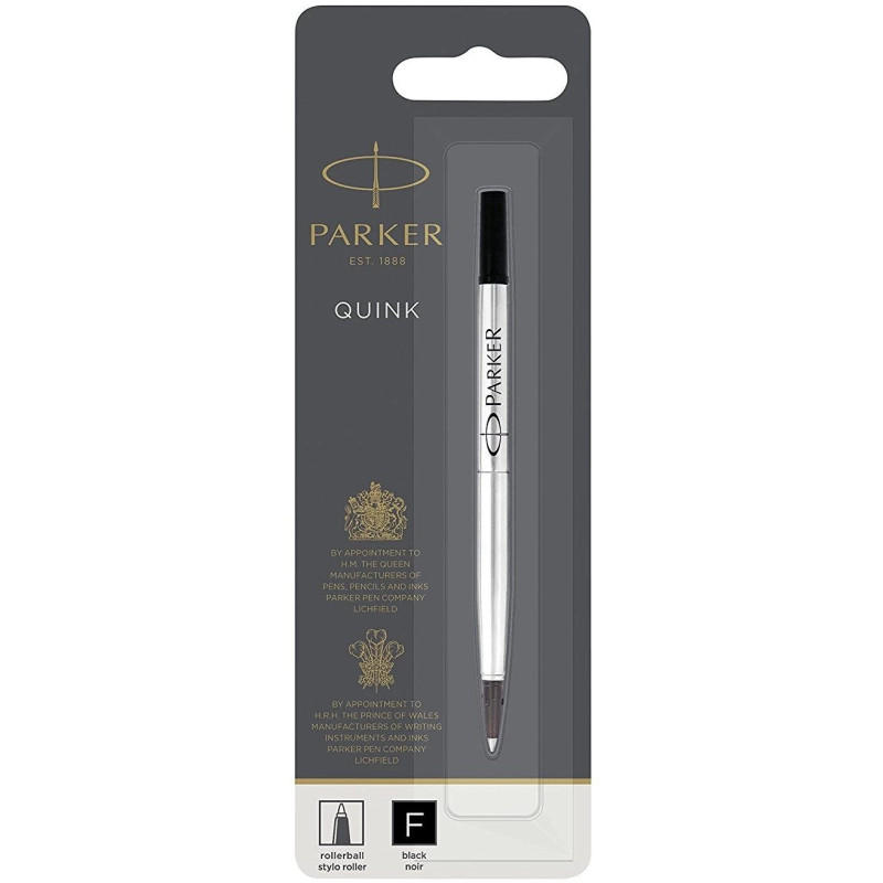Parker Rollerball Refill F black (Blister)
