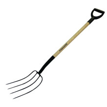 Dārza dakša Fiskars ar koka...