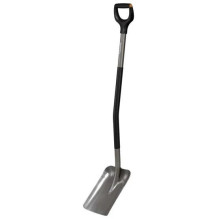 Lāpsta Fiskars Ergonomic FS.S. 1025376 Pelēka — ergonomiska dārza lāpsta Fiskars 1070058