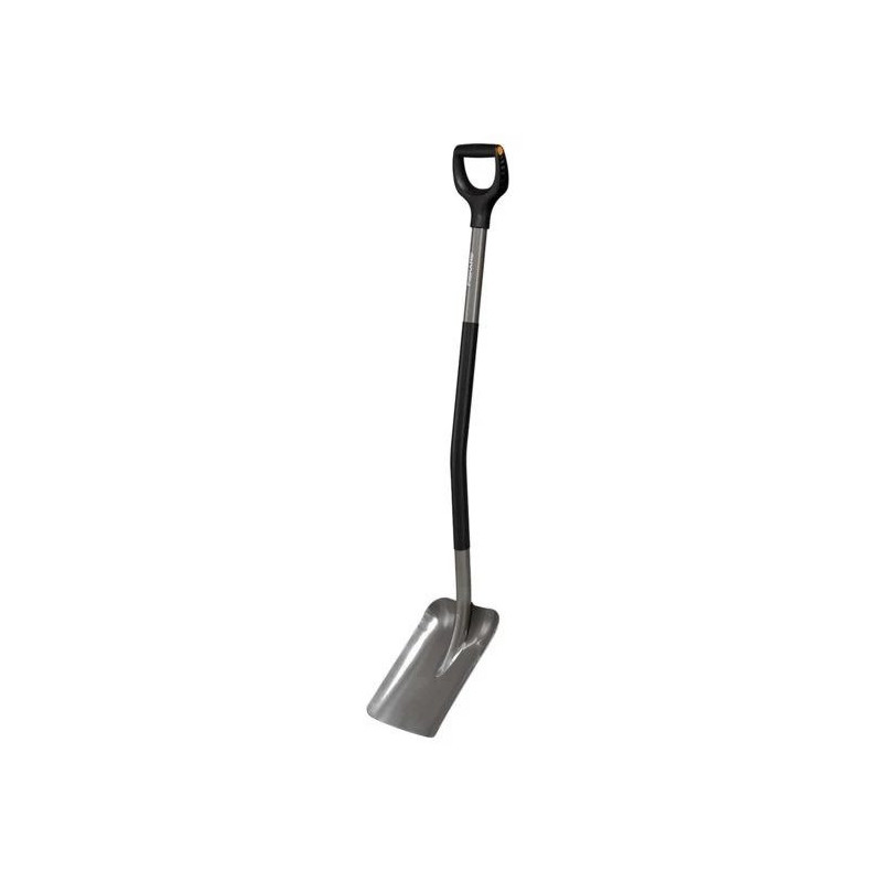 Lāpsta Fiskars Ergonomic FS.S. 1025376 Pelēka — ergonomiska dārza lāpsta Fiskars 1070058