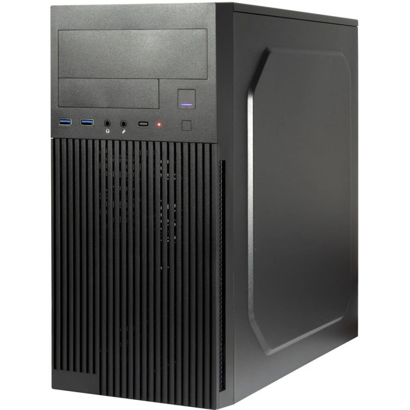 Computer case INTER-TECH IT-6521 Straight, ATX, Black