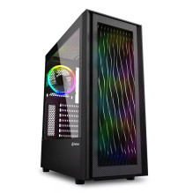 PC case Sharkoon RGB Wave Desktop Black