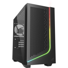PC case Sharkoon J1000 ARGB mATX — mid-tower micro-ATX with ARGB lighting