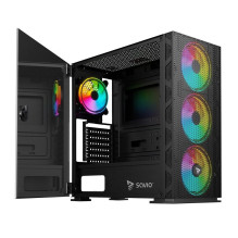 SAVIO Raptor X1 ARGB stikla...