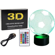 LEAN TOYS bezvadu 3D LED...