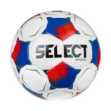 Select FB Match v26 FIFA Basic futbola bumba balti-zili-sarkana 120078 5. izmērs