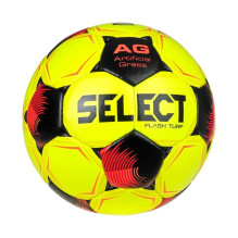 Select FB Flash Turf v26 FIFA Basic 365.A1N futbola bumba dzelteni-sarkana 110056 4. izmērs