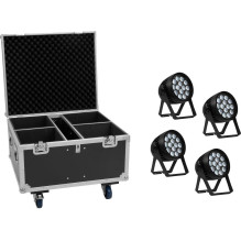 EUROLITE komplekts 4x AKKU...
