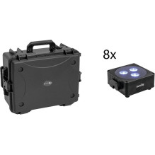 EUROLITE komplekts 8x AKKU...