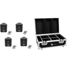 EUROLITE komplekts 4x AKKU...