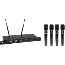 OMNITRONIC UHF-604 4 kanālu...