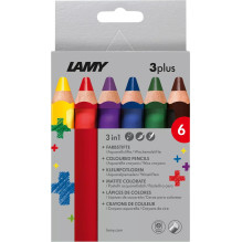 LAMY 3plus krāsainie...