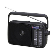 Panasonic RF-2400DEG-K pārnēsājams analogais AM / FM radio - melns