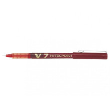 Pilot V7 sarkanā lodīšu pildspalva (BX-V7-R)