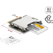 Delock Adapter M.2 Key M...
