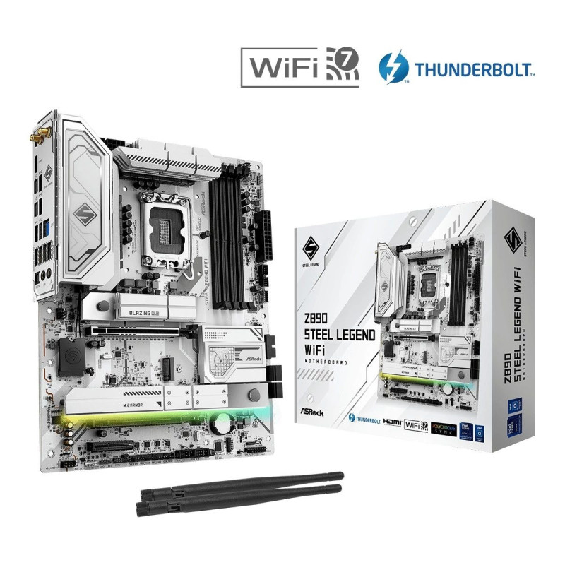ASRock Z890 Steel Legend WiFi ATX motherboard